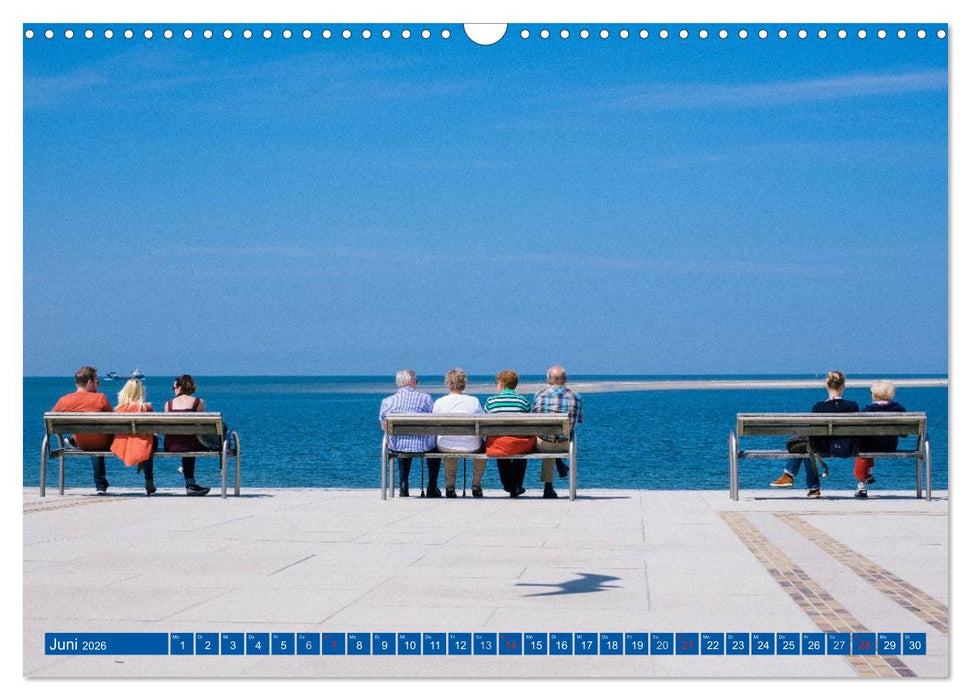 Blick auf Borkum (CALVENDO Wandkalender 2026)