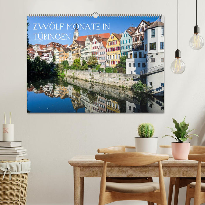 Zwölf Monate in Tübingen (CALVENDO Wandkalender 2026)