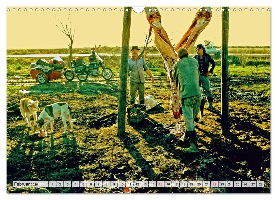 Ein Abenteuer per Motorrad - DIE TRANSAMAZONICA (CALVENDO Wandkalender 2026)