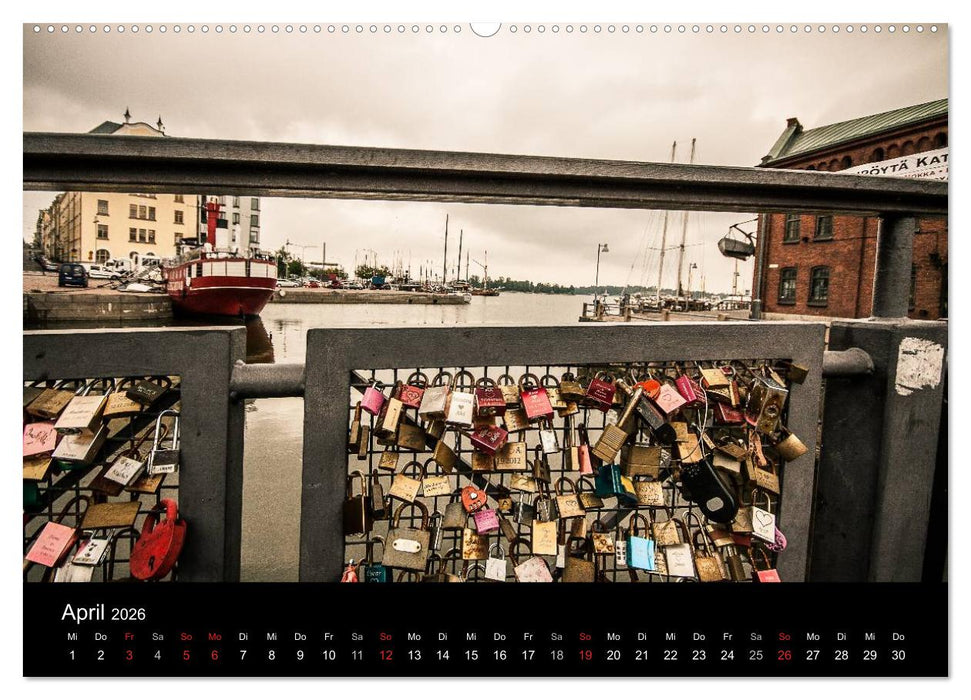 Helsinki / Besuchen - Entdecken - Erleben (CALVENDO Premium Wandkalender 2026)