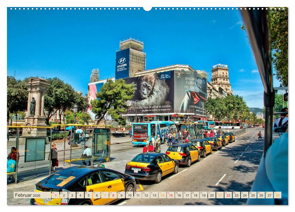 Hallo Taxi - einmal um die Welt (CALVENDO Premium Wandkalender 2026)