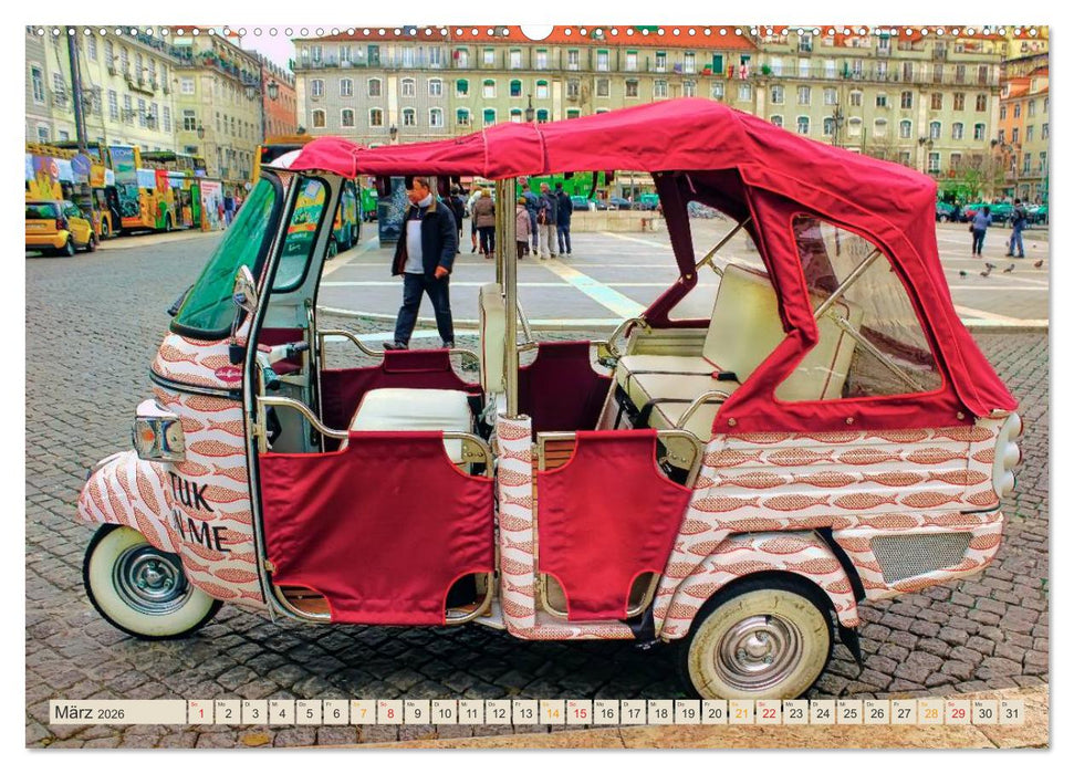 Hallo Taxi - einmal um die Welt (CALVENDO Premium Wandkalender 2026)