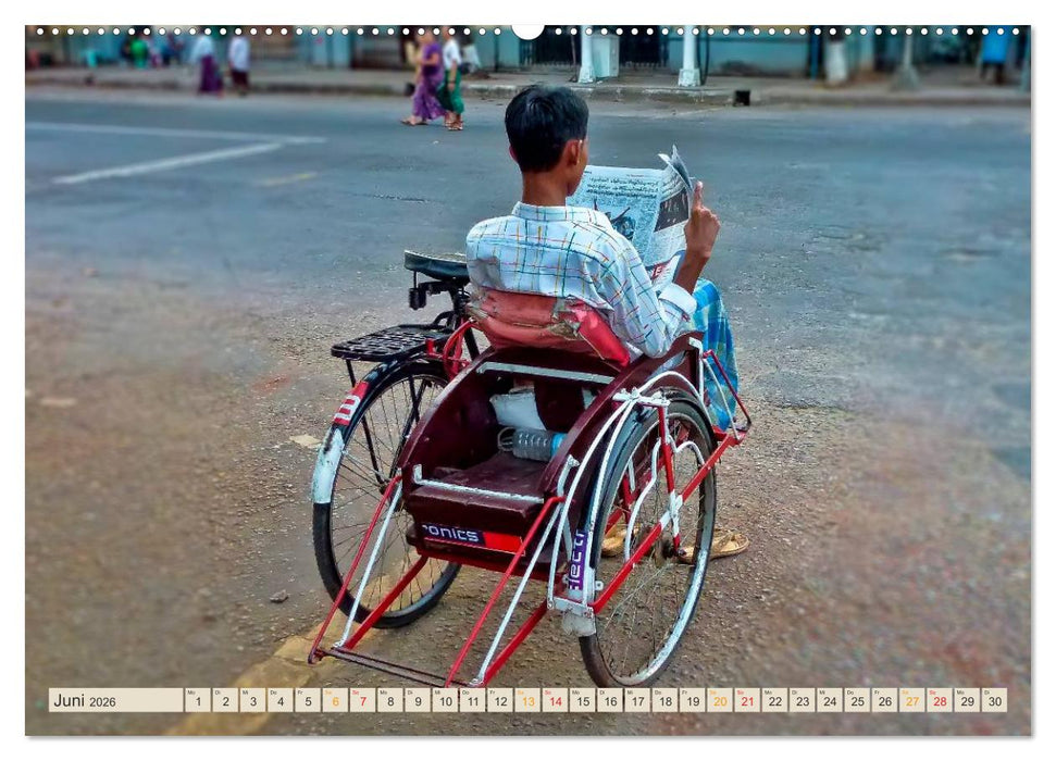 Hallo Taxi - einmal um die Welt (CALVENDO Premium Wandkalender 2026)