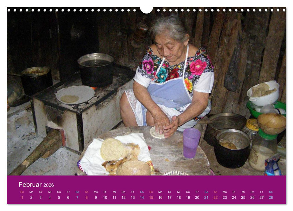 Maya in Yukatan 2026 (CALVENDO Wandkalender 2026)