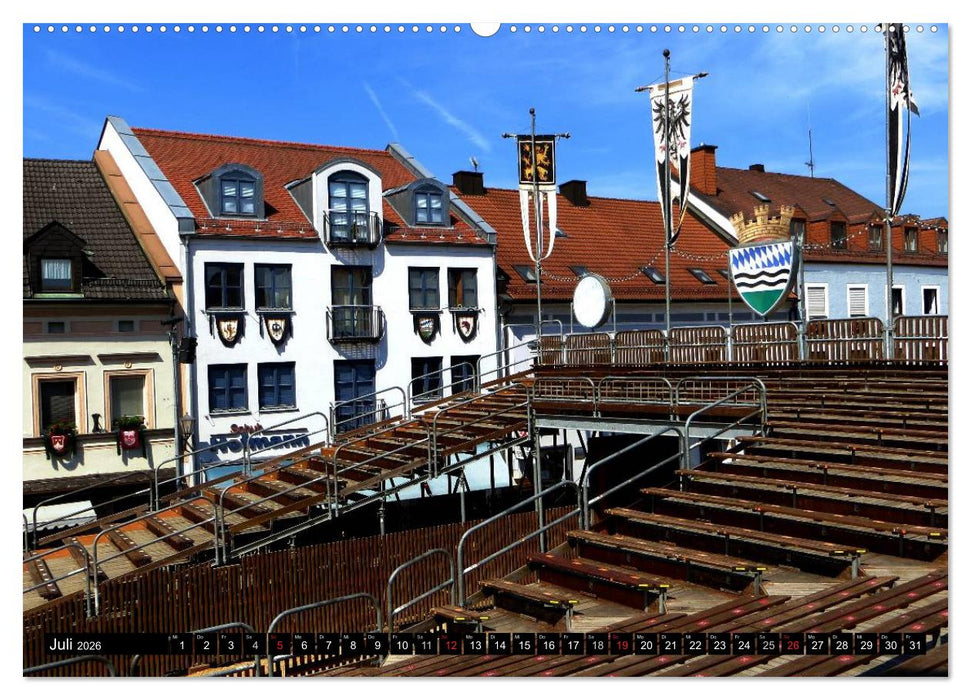 Drachenstadt Furth im Wald (CALVENDO Premium Wandkalender 2026)