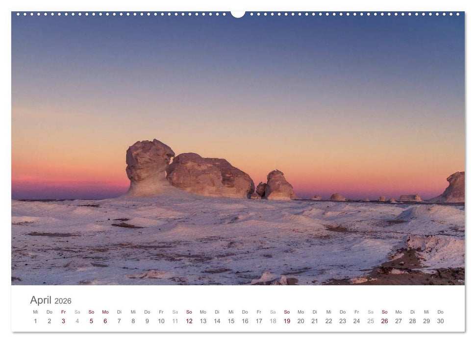 Impressionen - Weiße Wüste (CALVENDO Premium Wandkalender 2026)