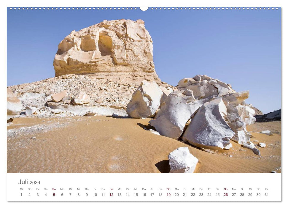 Impressionen - Weiße Wüste (CALVENDO Premium Wandkalender 2026)