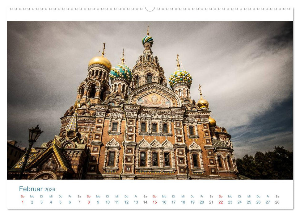 Sankt Petersburg - "Venedig des Nordens" (CALVENDO Wandkalender 2026)