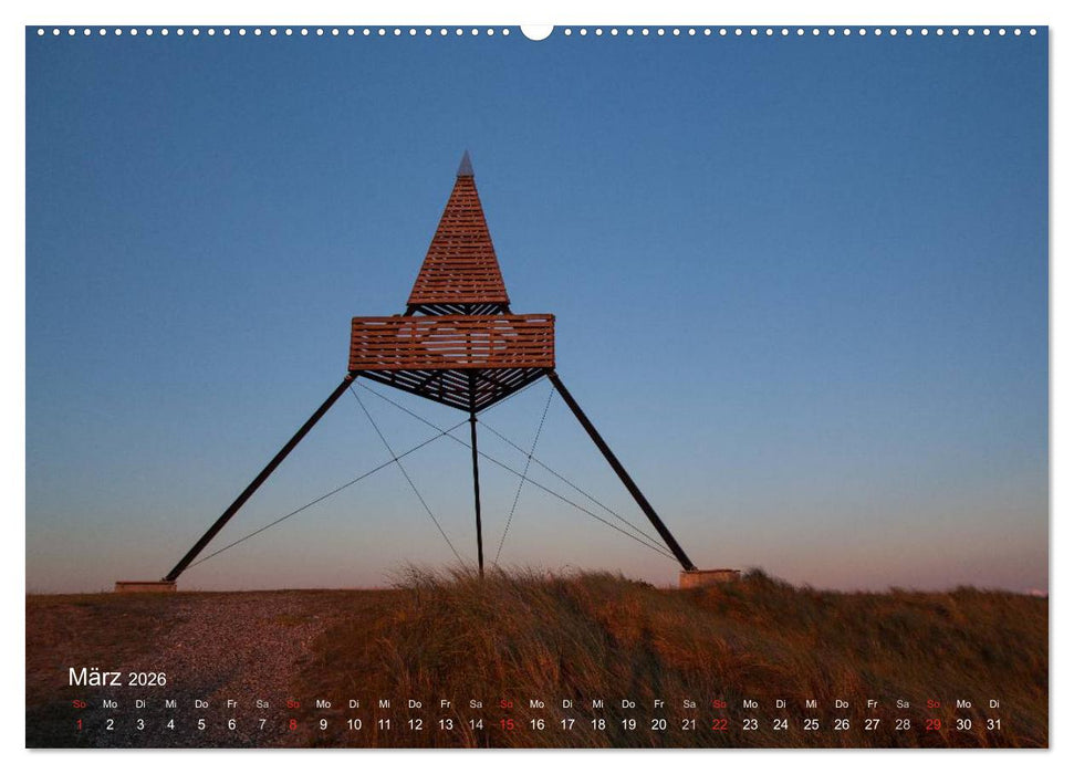 Dänemarks Norden (CALVENDO Wandkalender 2026)