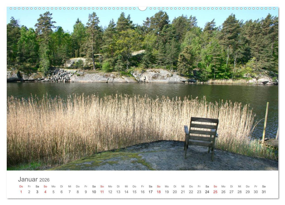 Meine Lieblingsplätze in Südschweden (CALVENDO Premium Wandkalender 2026)