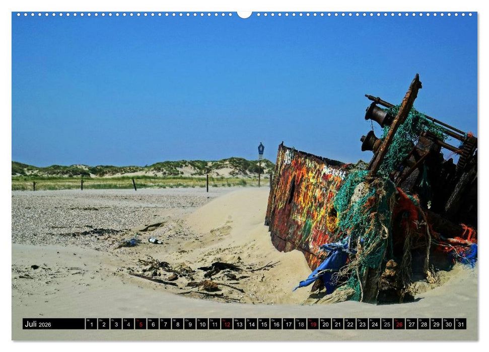 Norderney - von barfuß bis Lackschuh (CALVENDO Premium Wandkalender 2026)