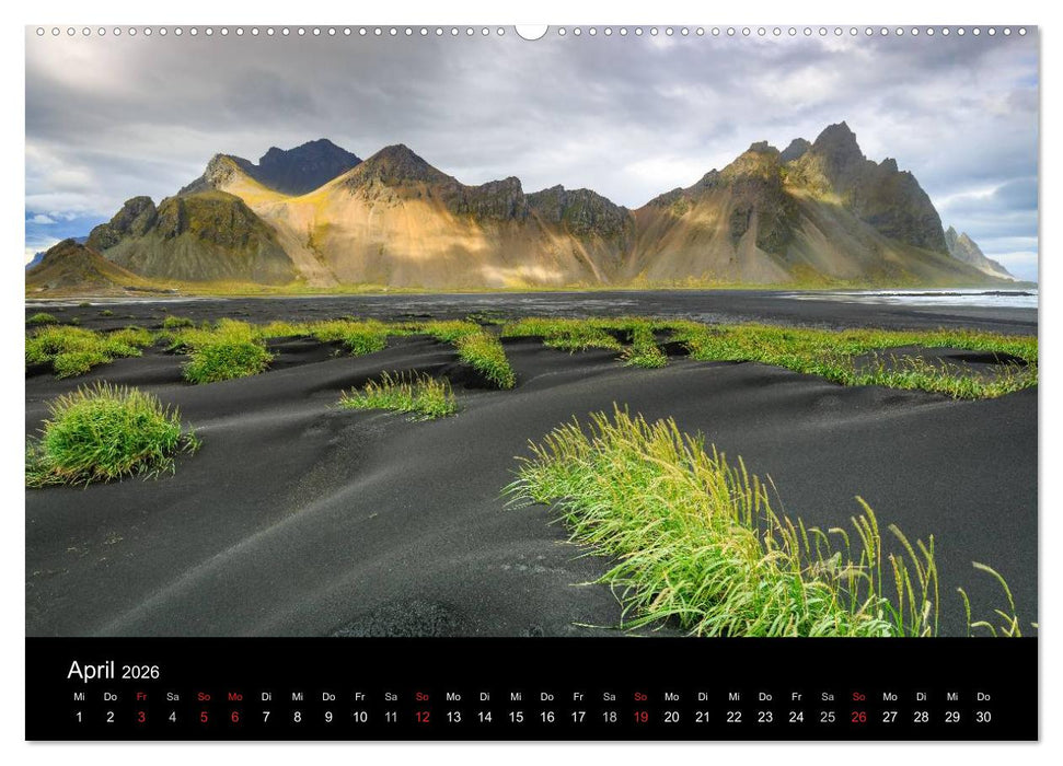 ISLAND - Zauber der Natur (CALVENDO Premium Wandkalender 2026)