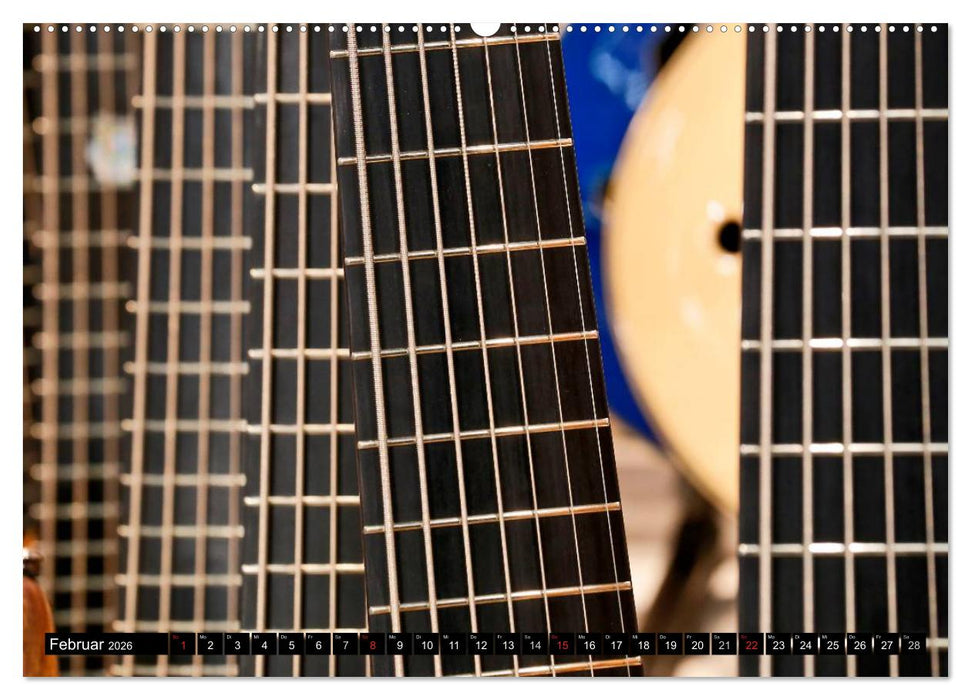 Die Welt der Musikinstrumente (CALVENDO Premium Wandkalender 2026)