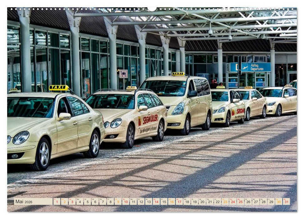 Hallo Taxi - einmal um die Welt (CALVENDO Wandkalender 2026)