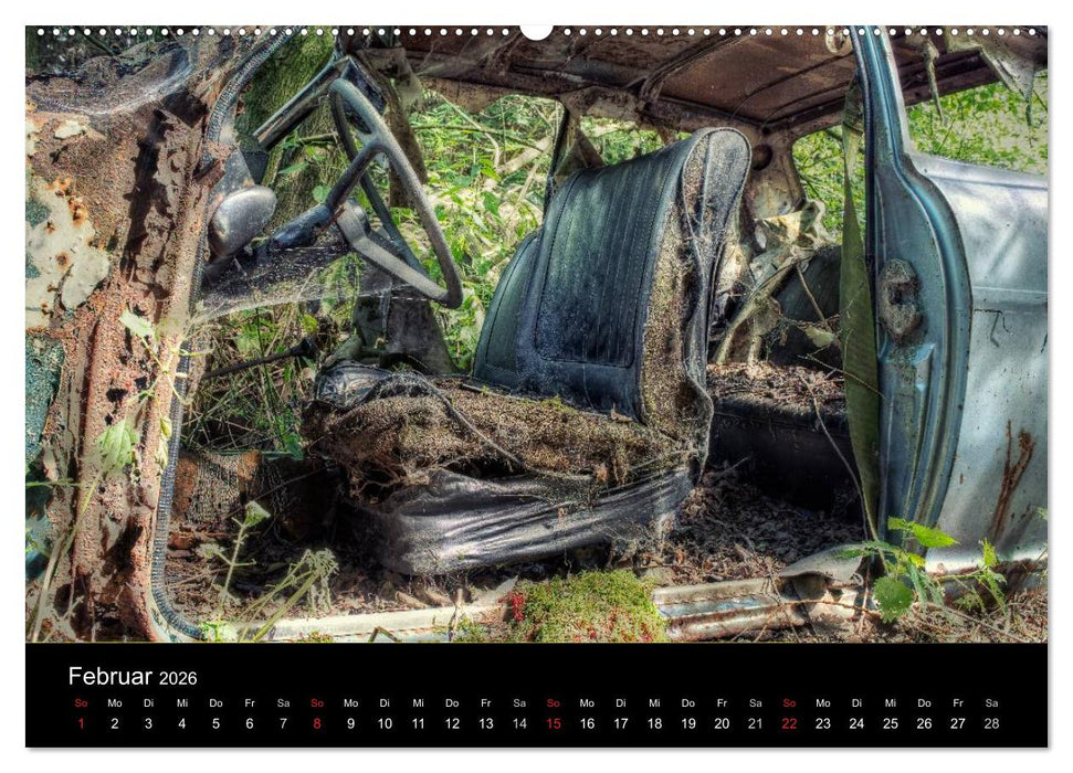 Rostlauben - vergessene Klassiker (CALVENDO Premium Wandkalender 2026)