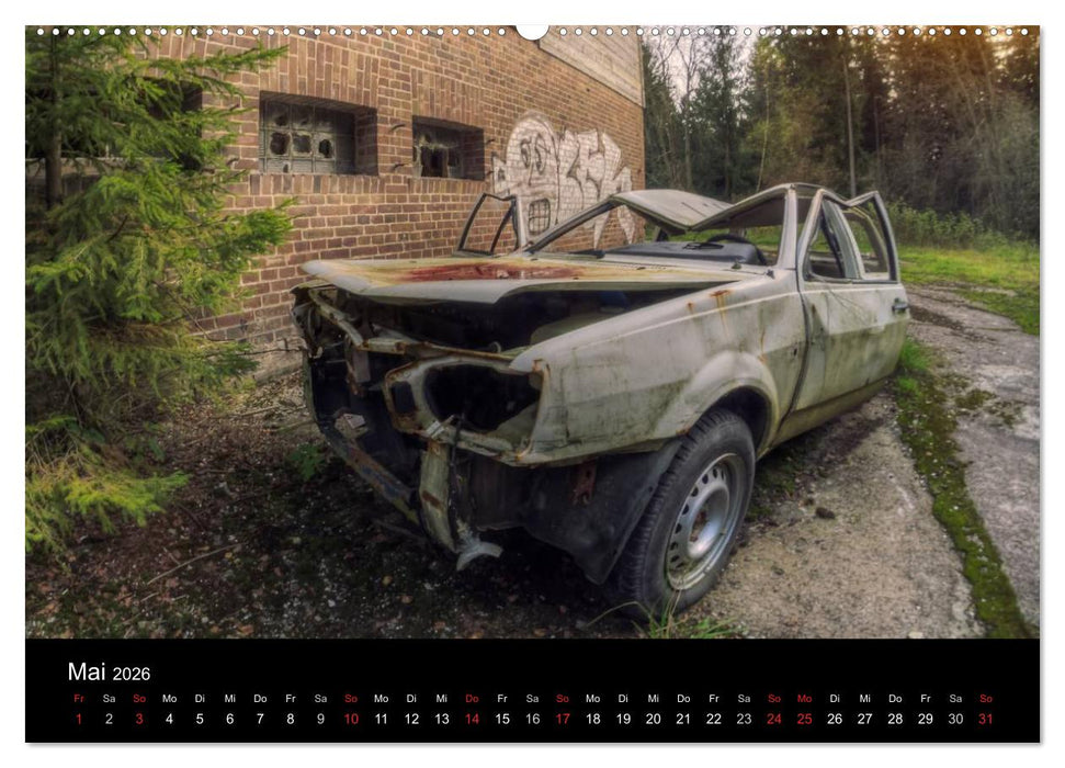 Rostlauben - vergessene Klassiker (CALVENDO Premium Wandkalender 2026)