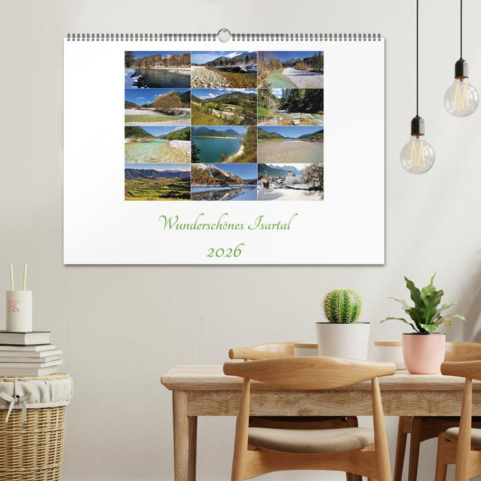 Wunderschönes Isartal 2026 (CALVENDO Wandkalender 2026)