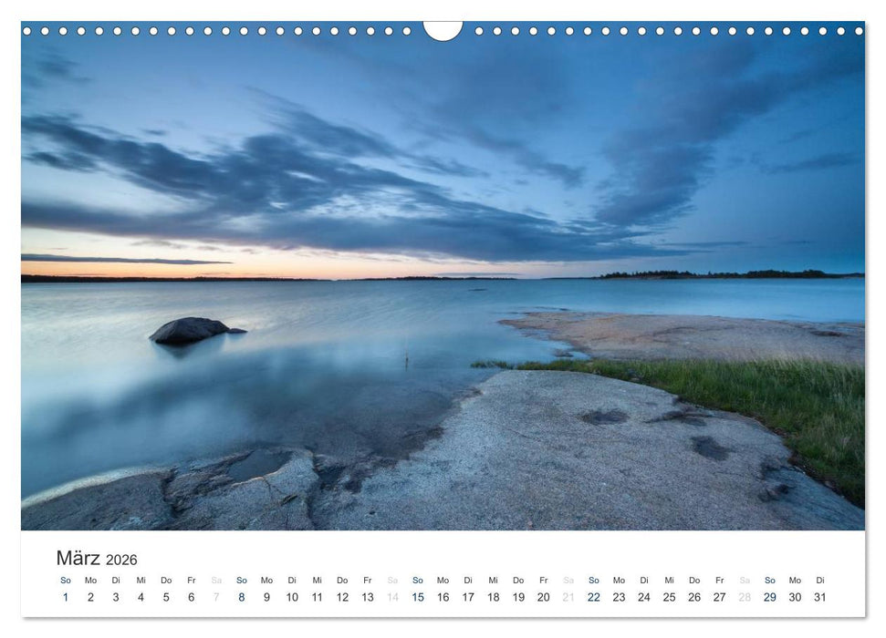 Åland Inseln: Schärengarten der Ostsee (CALVENDO Wandkalender 2026)