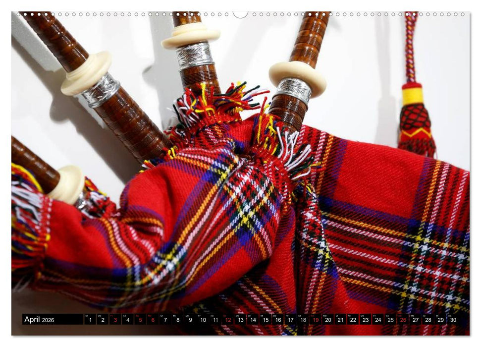 Die Welt der Musikinstrumente (CALVENDO Wandkalender 2026)