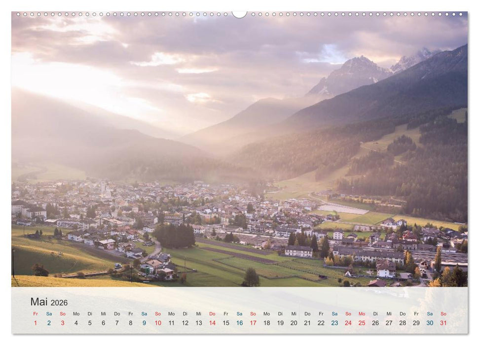 Dolomiten - Rundreise um Drei Zinnen (CALVENDO Wandkalender 2026)