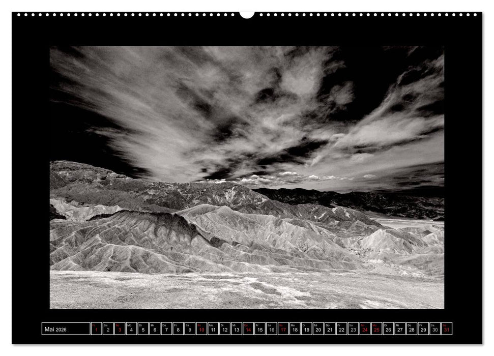 USA - 4000 Meilen Südwest Hommage an die großen SW-Fotografen Amerikas (CALVENDO Wandkalender 2026)