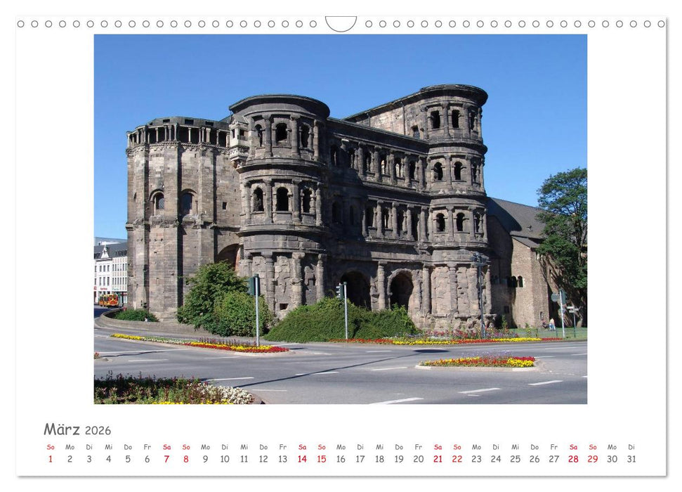Unvergessliches Trier (CALVENDO Wandkalender 2026)