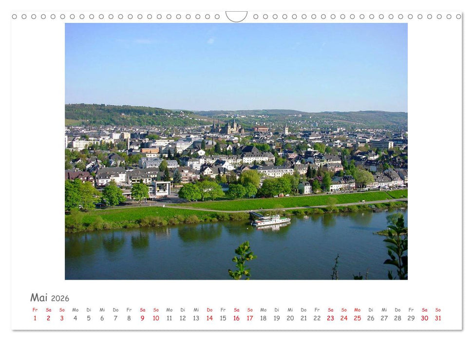 Unvergessliches Trier (CALVENDO Wandkalender 2026)