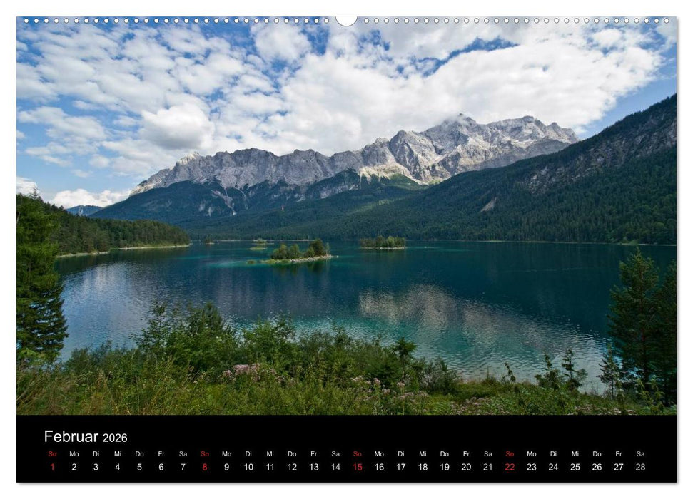 Seen im Gebirge (CALVENDO Premium Wandkalender 2026)