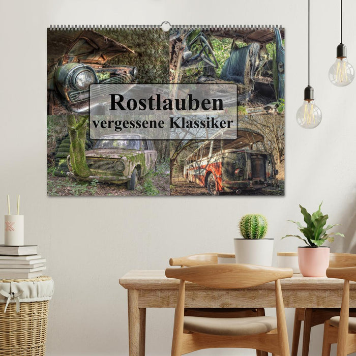 Rostlauben - vergessene Klassiker (CALVENDO Wandkalender 2026)