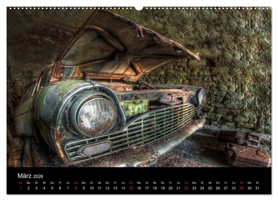 Rostlauben - vergessene Klassiker (CALVENDO Wandkalender 2026)