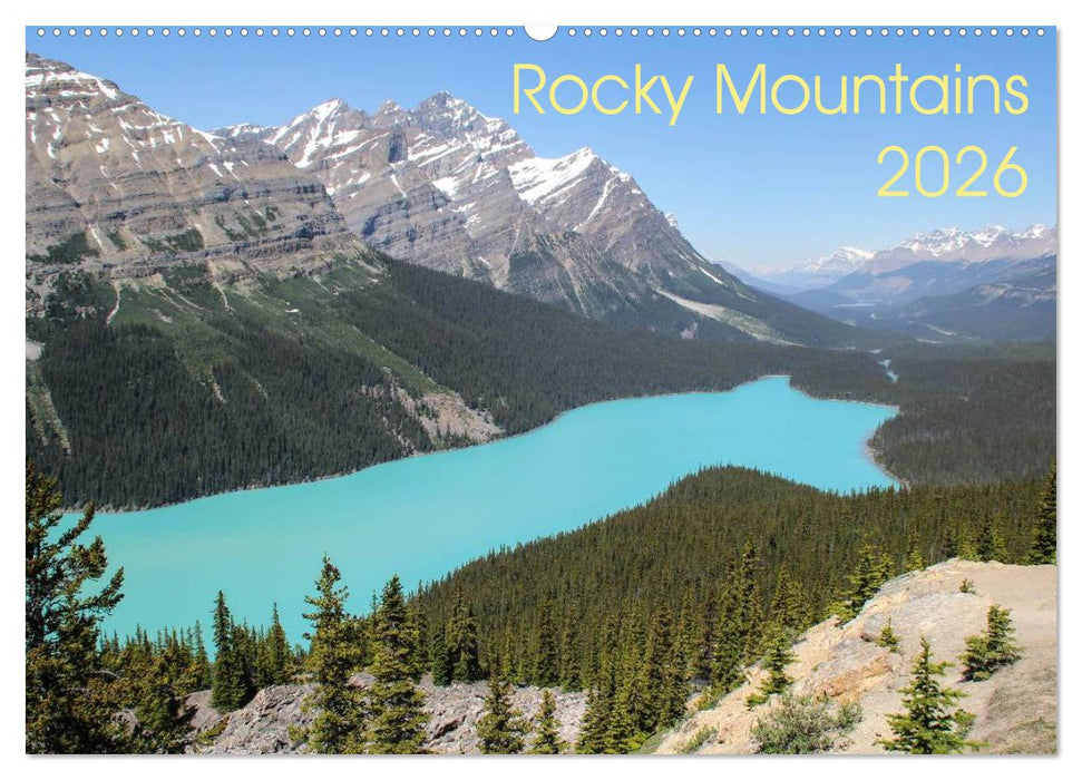 Rocky Mountains 2026 (CALVENDO Wandkalender 2026)