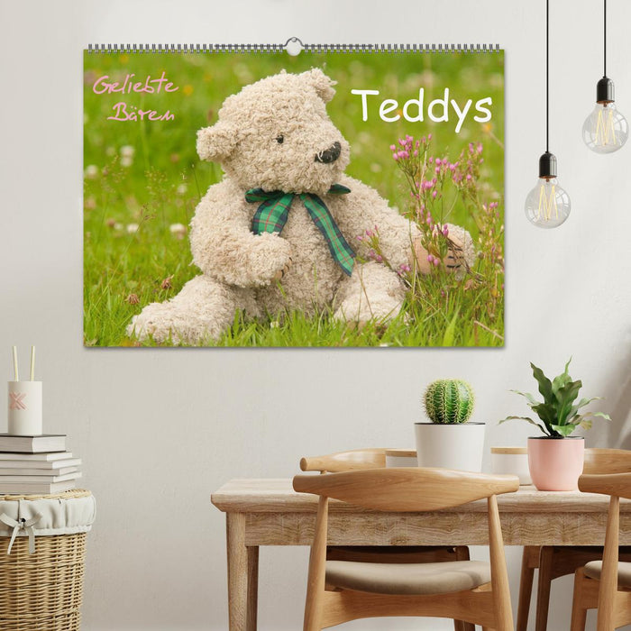 Geliebte Bären - Teddys (CALVENDO Wandkalender 2026)