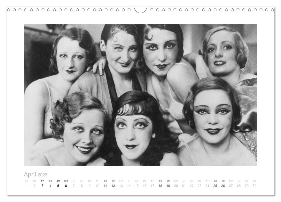 Die 20er Jahre - Glanz und Glorie (CALVENDO Wandkalender 2026)