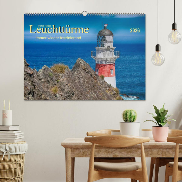 Leuchtürme - immer wieder faszinierend (CALVENDO Wandkalender 2026)