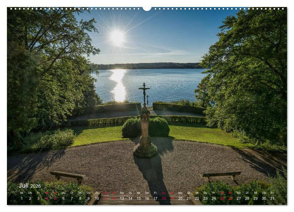 Impressionen vom Starnberger See (CALVENDO Premium Wandkalender 2026)
