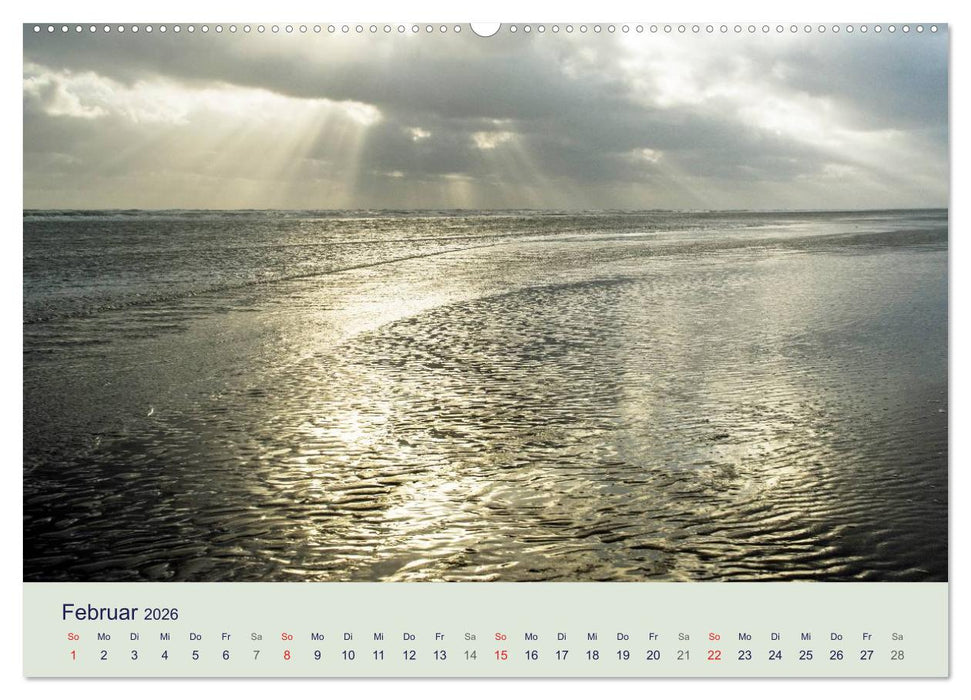 Fanø - Himmel, Hav og mere (CALVENDO Premium Wandkalender 2026)