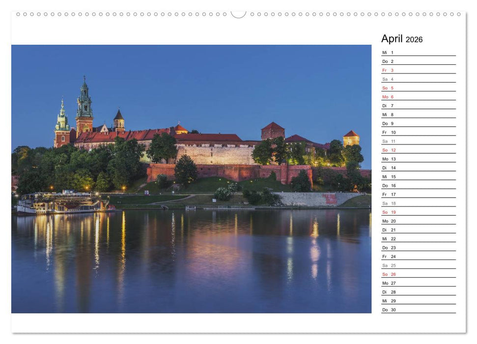 Polen – Zeit für Entdeckungen (CALVENDO Premium Wandkalender 2026)