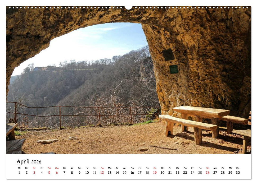 Impressionen von der Schwäbischen Alb (CALVENDO Premium Wandkalender 2026)