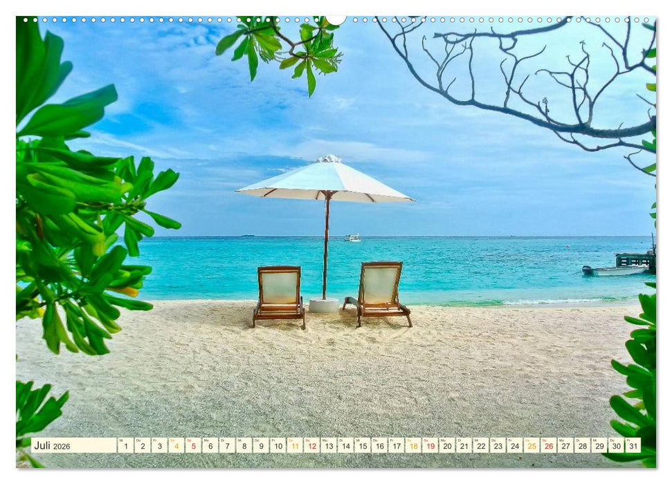 Strände wie ein Traum (CALVENDO Premium Wandkalender 2026)