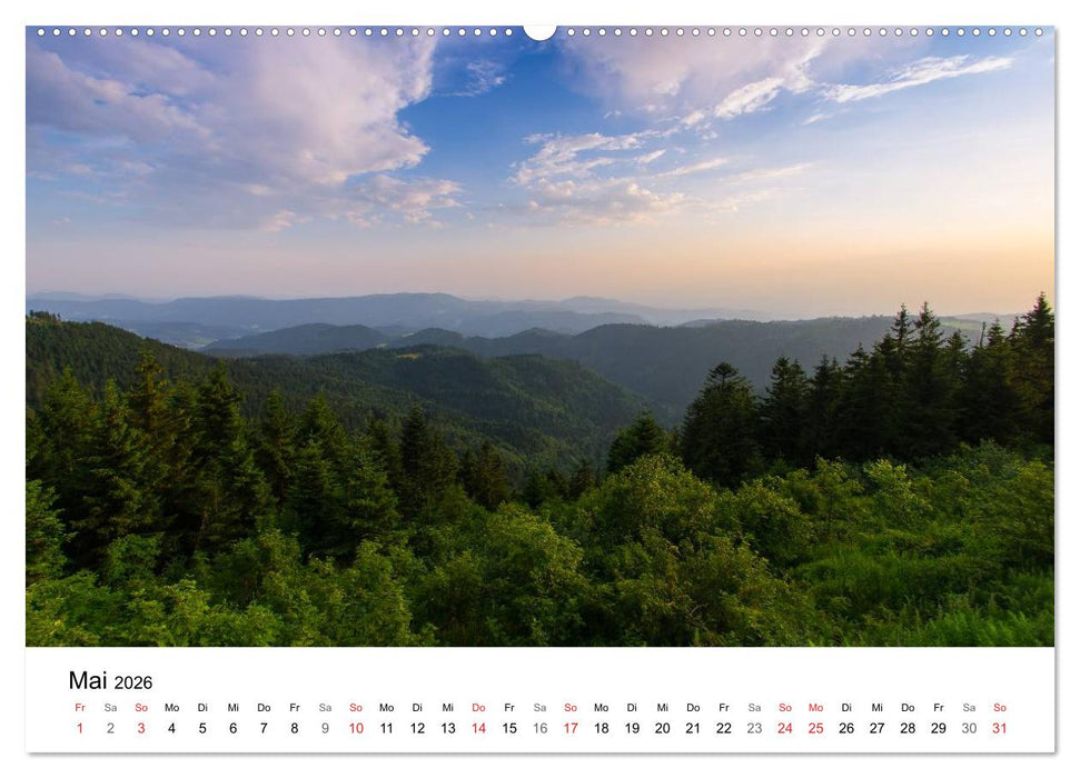 Naturerlebnis Nordschwarzwald (CALVENDO Premium Wandkalender 2026)