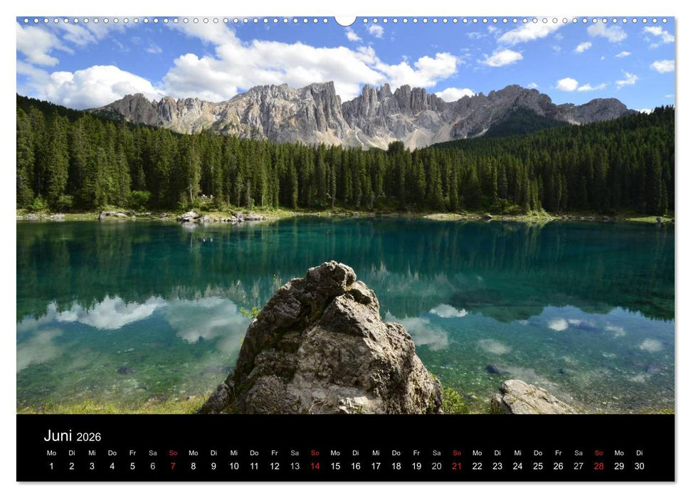 Seen im Gebirge (CALVENDO Wandkalender 2026)