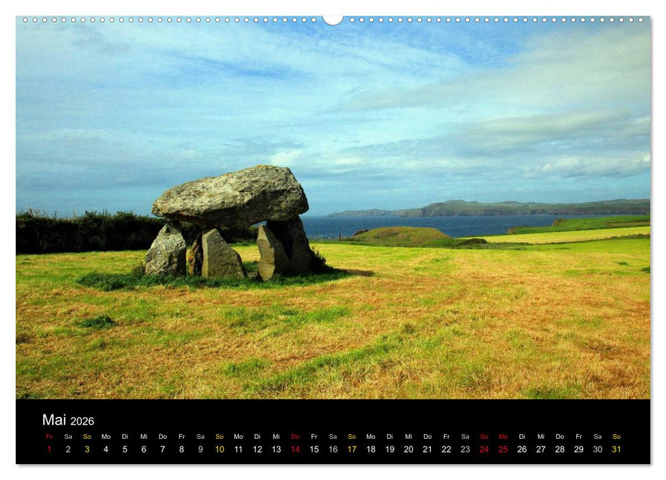 Wales Pembrokeshire - Natur im Fokus- (CALVENDO Wandkalender 2026)