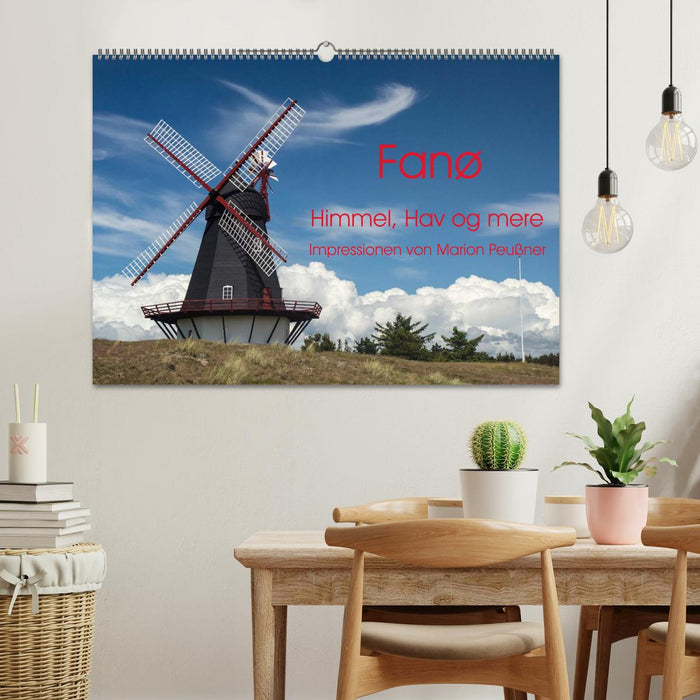 Fanø - Himmel, Hav og mere (CALVENDO Wandkalender 2026)
