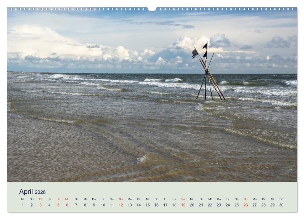 Fanø - Himmel, Hav og mere (CALVENDO Wandkalender 2026)