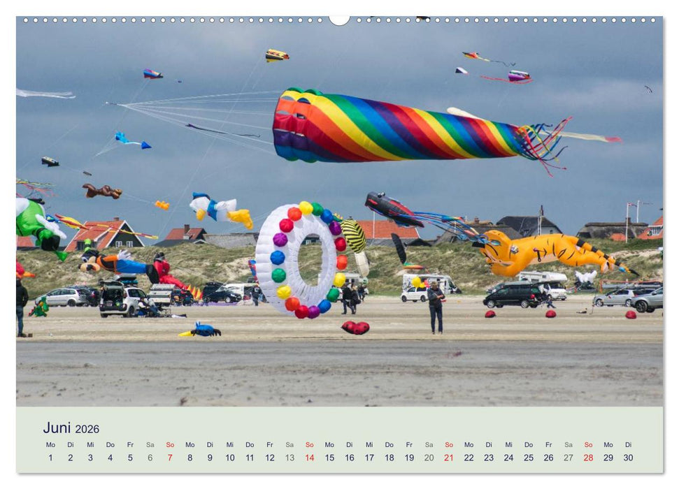 Fanø - Himmel, Hav og mere (CALVENDO Wandkalender 2026)