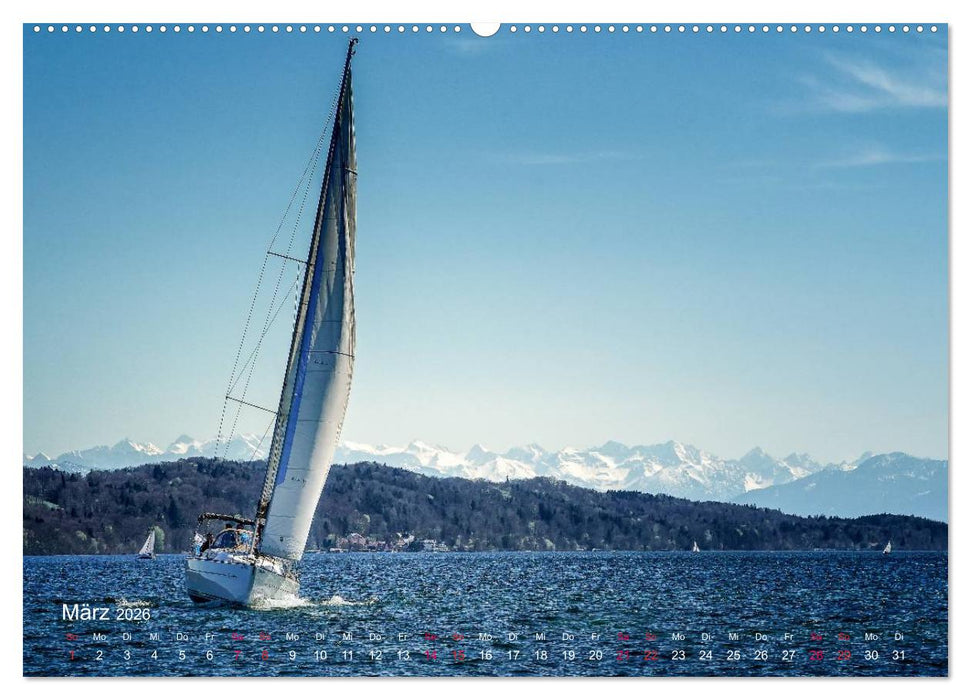 Impressionen vom Starnberger See (CALVENDO Wandkalender 2026)