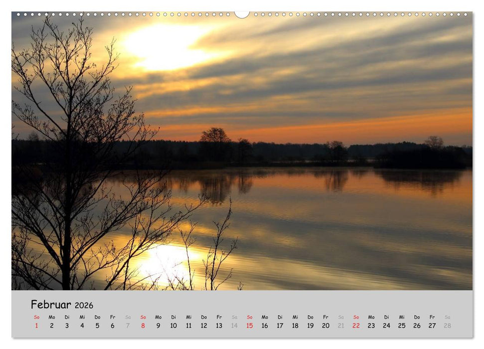 Sehnsucht Natur (CALVENDO Premium Wandkalender 2026)