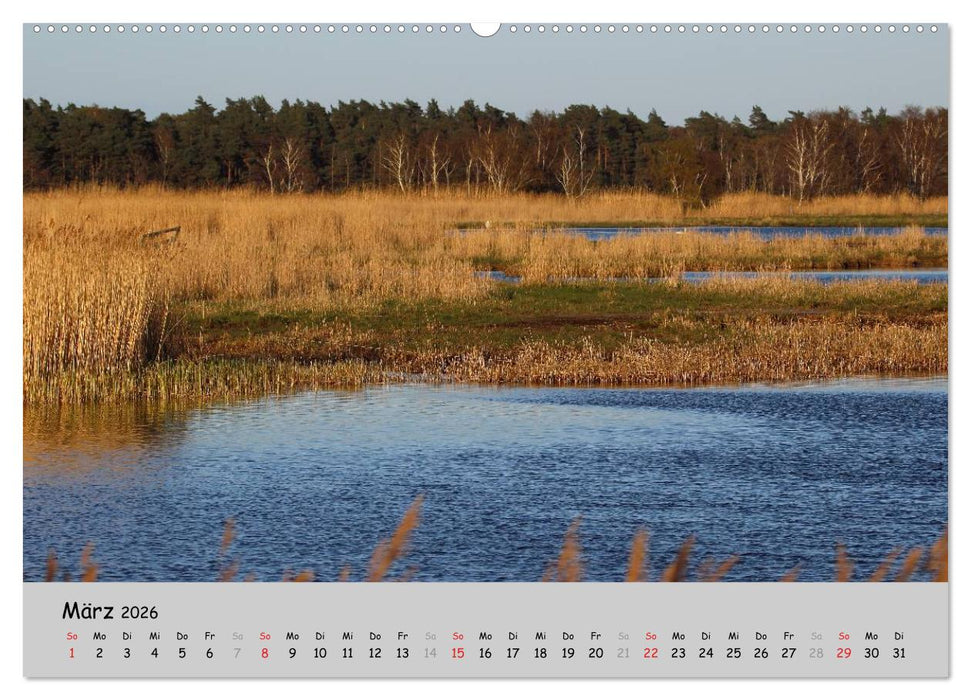 Sehnsucht Natur (CALVENDO Premium Wandkalender 2026)