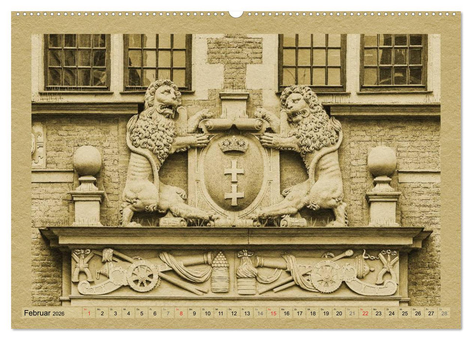 Danzig – Ein Kalender im Zeitungsstil (CALVENDO Wandkalender 2026)