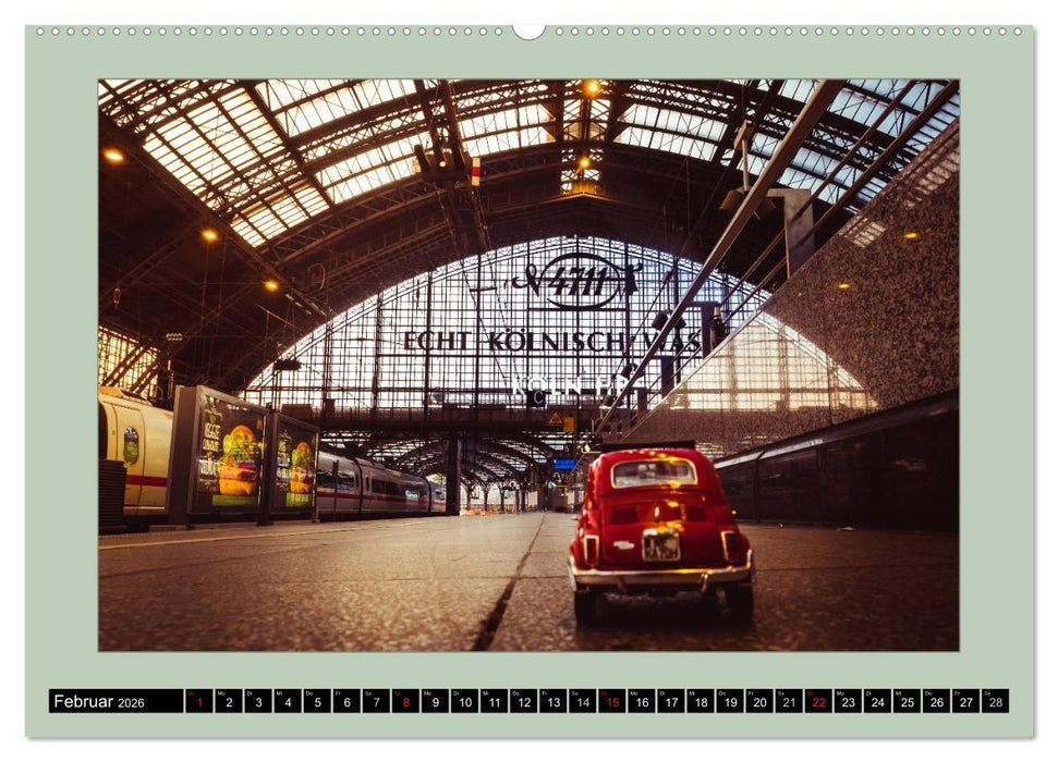 Die Knutschkugel in Köln (CALVENDO Premium Wandkalender 2026)